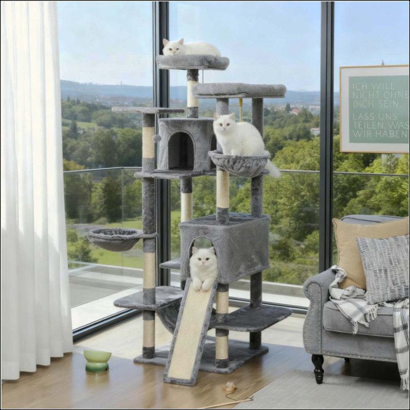 Arbre à chat multi-niveaux