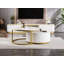 Table basse gigogne moderne cannelée avec tiroir Modern-625802199-634335824