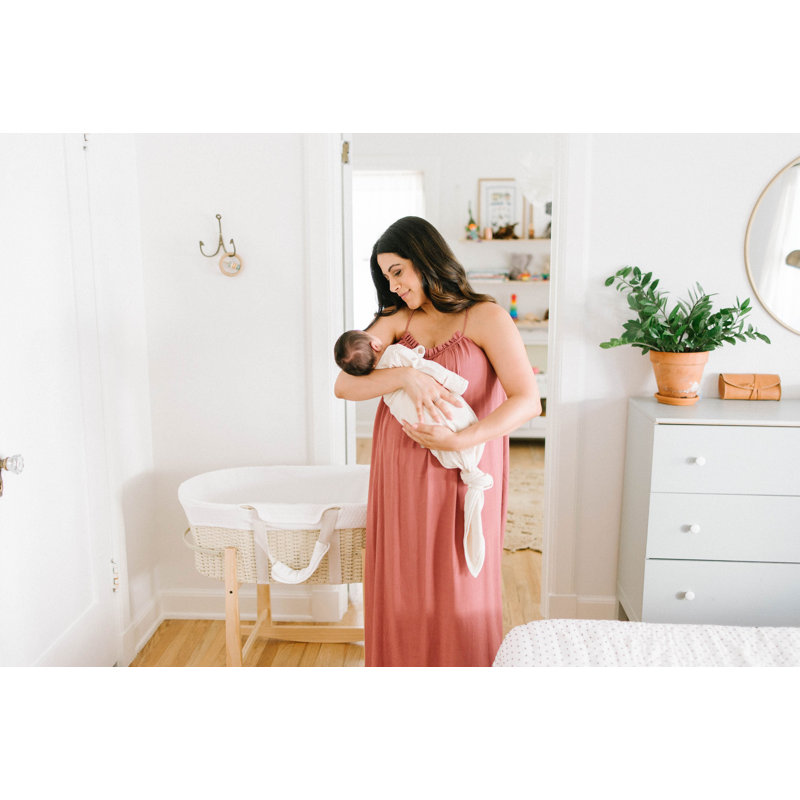 Robe nouée: Menthe de 0 à 6 mois, Perle, L 10 po