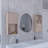 Wall-Mounted Bathroom Medicine Cabinet With Open And Closed Storage-97313460