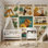 Papier peint rétro Mid Mid Modern