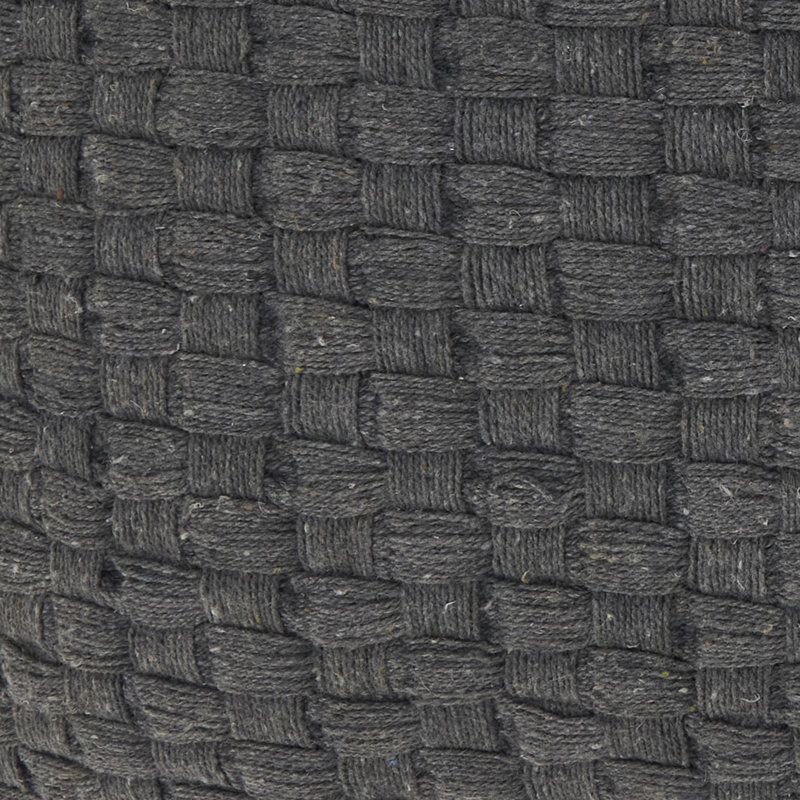 Textured Waffle Weave Pillow, No Insert, Gray