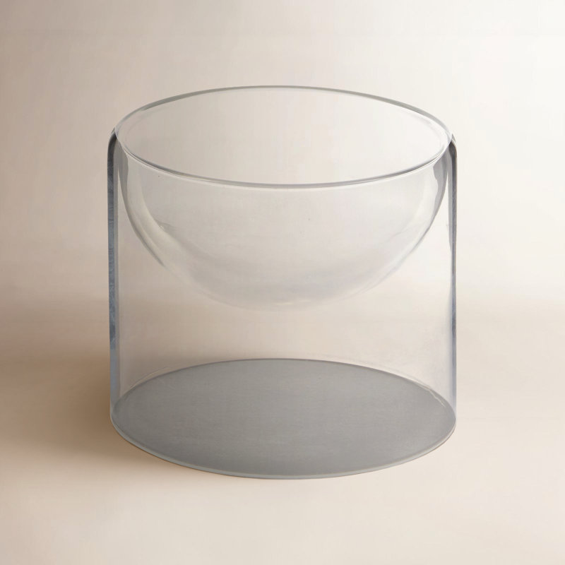 Bol décoratif en verre fait à la main Aneatra