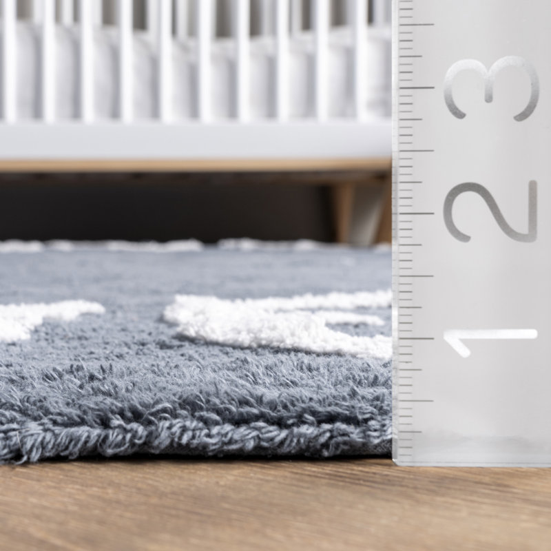 Tapis Alphabet SpinCleaneable, Rond 4 pi