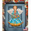 Décoration murale porte-cintres en bois figurine de mer the sea ange