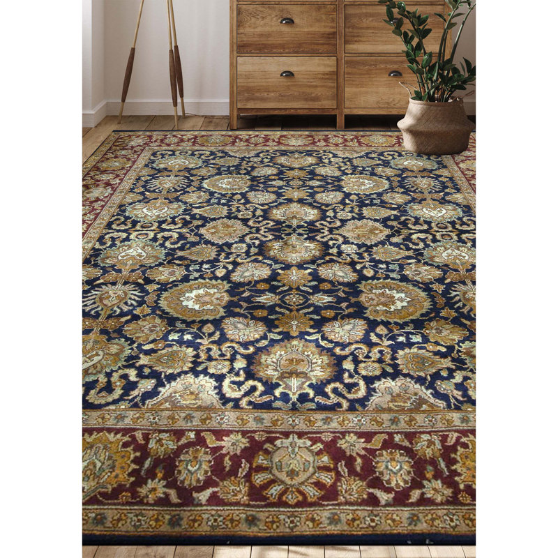 Handmade Wool Oriental Area Rug