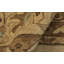 Tapis ivoire / brun clair en laine noué à la main de style oriental Silke 9 pi 11 po x 14 pi 1 po Silke