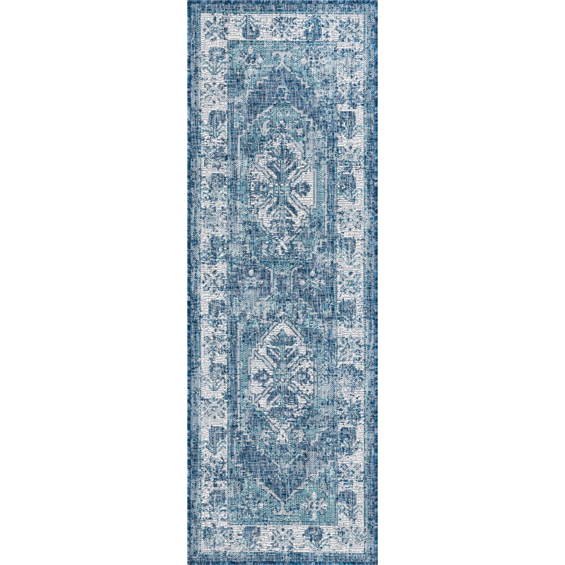 Outdoor Nile Area Rug Tidal Color, Runner 2' x 7'10"