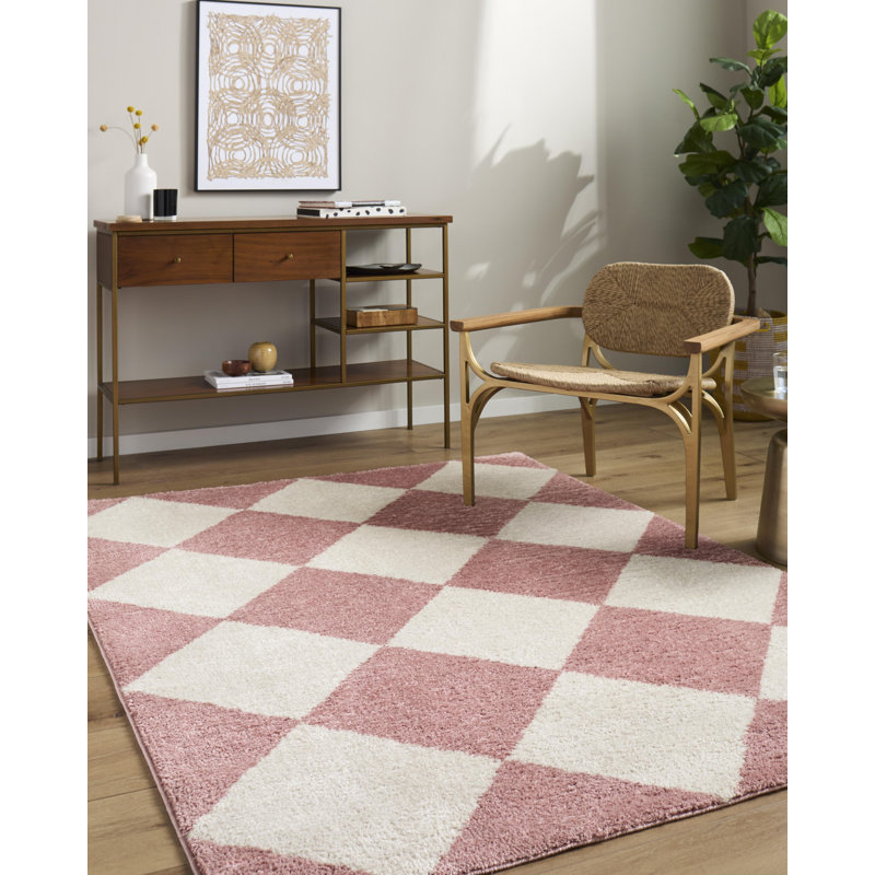 Catrin Machine Woven Rug, Rectangle 5'3" x 7'