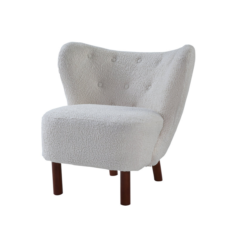 Chaise d'appoint Zusud en sherpa Teddy