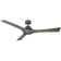 Woody 3 - Blade Outdoor/Indoor Smart Propeller Ceiling Fan with LED Light Kit and Remote Control Included, Works With Alexa and iOS or Android App