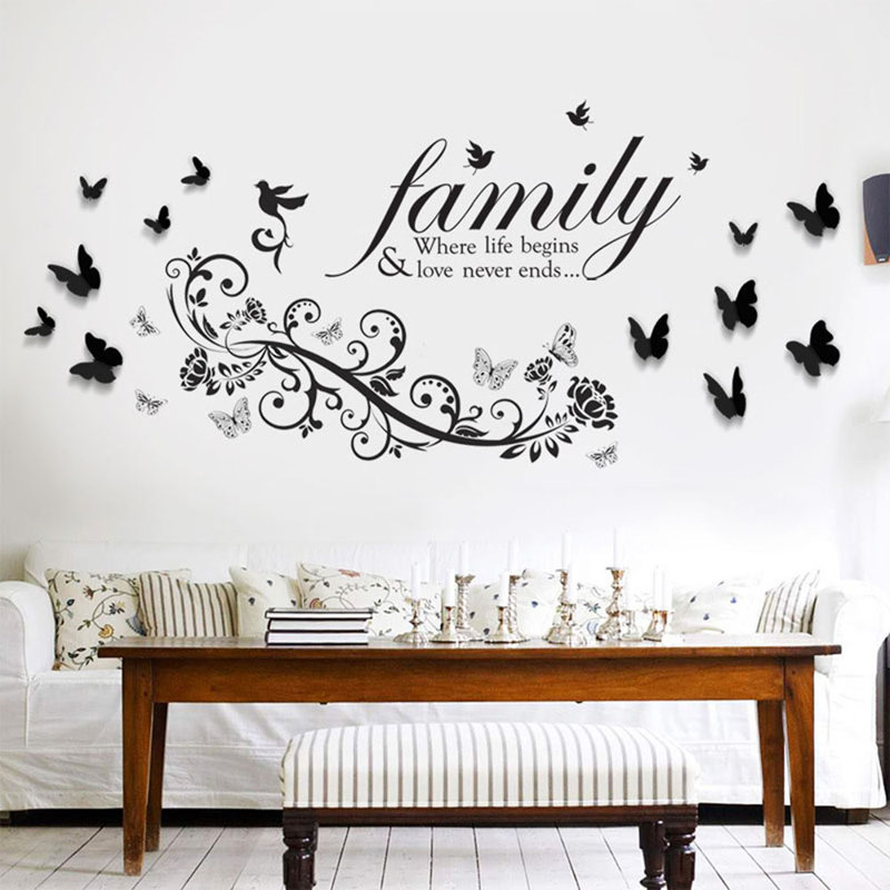 Ebern Designs Insects Non-Wall Damaging Wall Decal