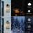 20"(H) Set Of 2 Modern Outdoor Wall Lanterns With Black Metal Frame And Clear Glass, Weatherproof Wall Sconces For Porch, Garage, Or Entryway Lighting, E26 Bulb Compatible (No Bulbs)