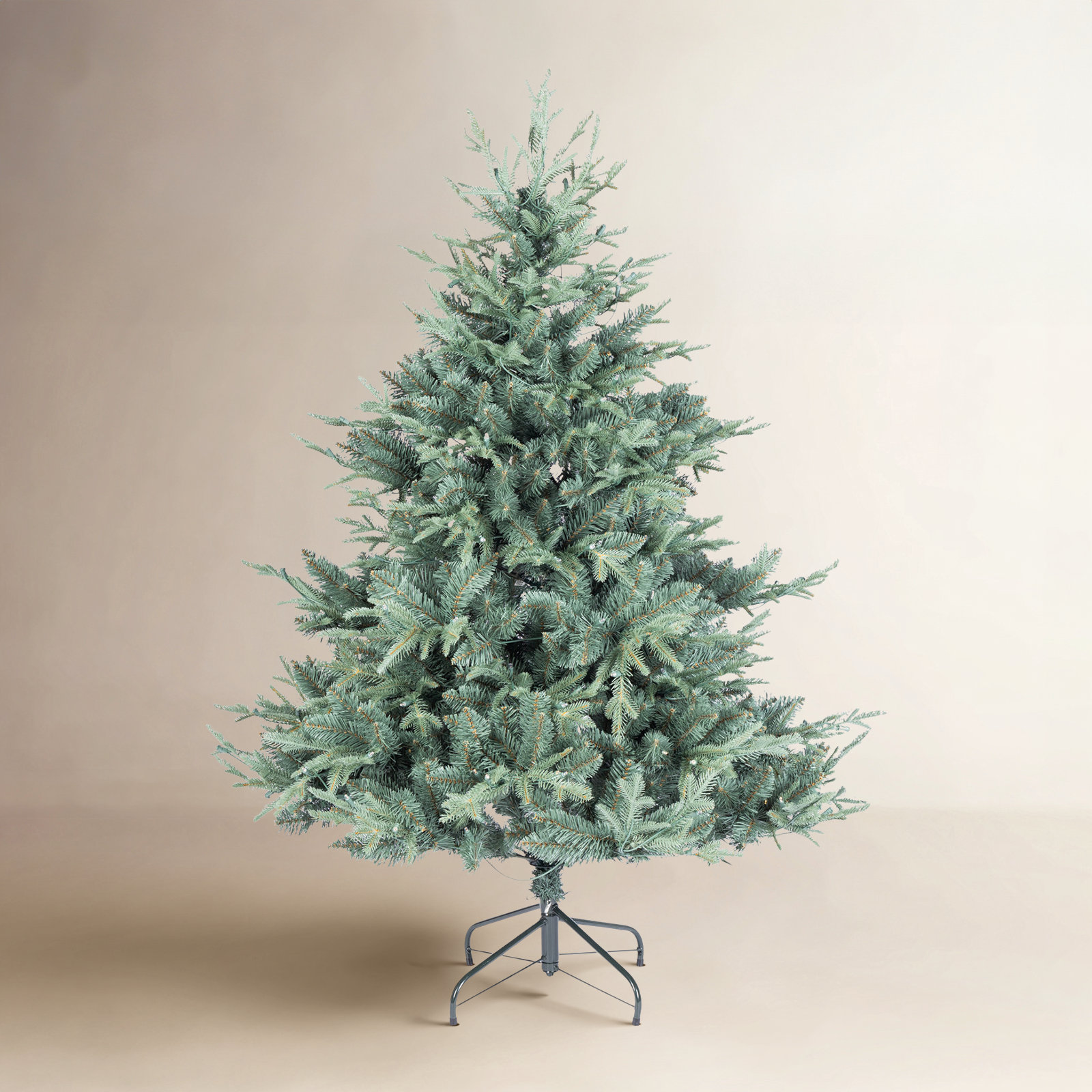 Majestic Prelit Mixed Tips Hinged Christmas Tree, 5'