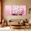 Hydrangea, ensemble de 3 impressions murales sur toile-974900293
