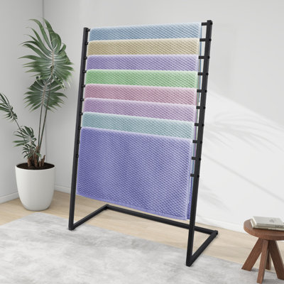 Freestanding Metal Tie Rack Scarf Display Stand