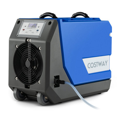 Costway 180 Pints Console Dehumidifier for Rooms up to 6000 Cubic Feet