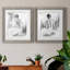 «Soft Silhouette V», ensemble de 2 reproductions sur toile-265539956-265539963-195628228