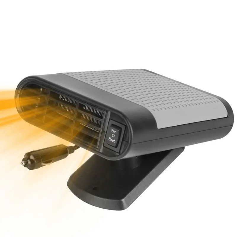 Portable 2-in-1 Car Heater & Defroster – Instant Heat And Clear Windows For Cars, Trucks, And Home Use, 200 Amps