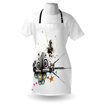 No Pattern Bib Apron