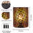 8''H Wall Sconce Lighting Metal Rustic Wall Mount Lamp