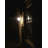 Outdoor Wall Light Fixtures,Exterior Wall Lantern Waterproof Sconce Porch Lights Wall Mount With Hammered Glass Shade,(Bulb Not Included)-1661836130