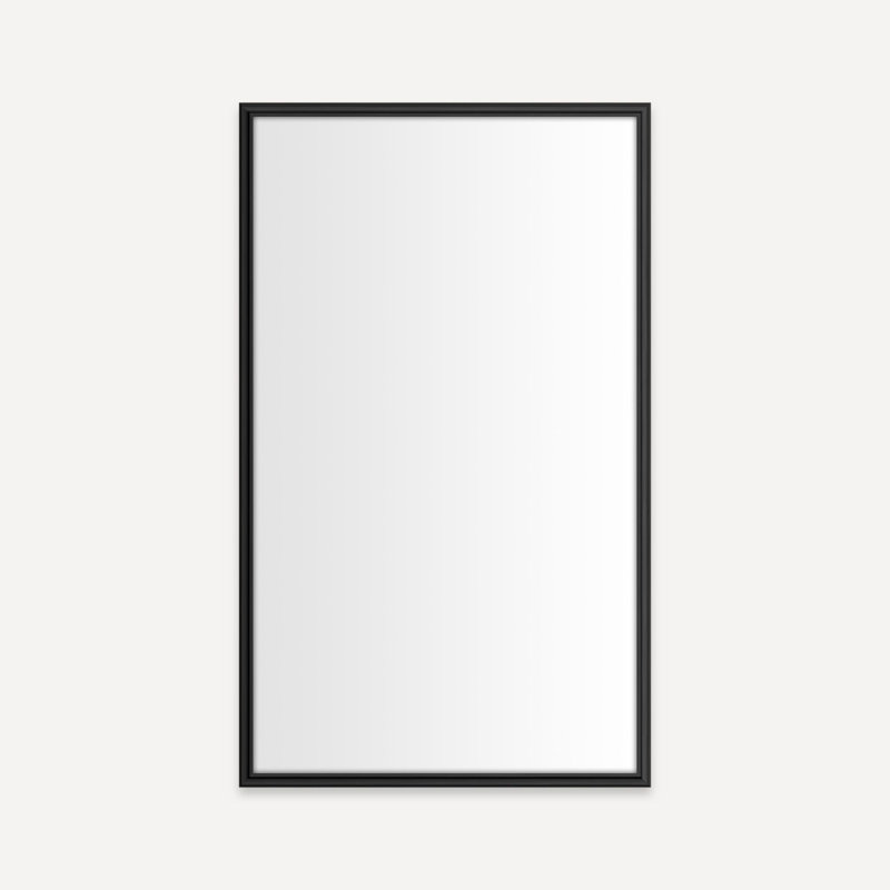Armoire Main Line, Noir brossé, H 39,44 po x l 23,38 po x P 4 po, Rosemont