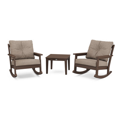 Vineyard 3-Piece Deep Seating Rocker Set
