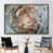 Gold Floater Framed