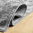 Ragnar Transitional Striped Performance Dark Gray/White Rug-953269878