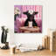  «Snack Time» par Lucia Heffernan, art mural sur toile, 18 po x 18 po