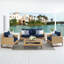 Milana Outdoor 4 - Piece Conversation Set-1787069045