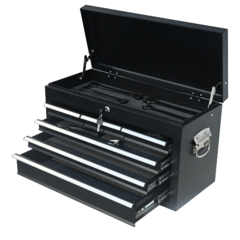 8-drawer large-capacity mobile toolbox, wheeled and drawer-equipped removable cabinet-style toolbox, lockable removable toolbox