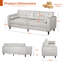 Palardy 4 Seater Faux Leather Sofa-1048093398