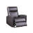 Deandre Top Grain Leather Power Motion Recliner with Metal Base