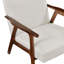 Fauteuil d'appoint, fauteuil contemporain avec siège à coussin, fauteuil d'appoint simple pour la maison-1876872752