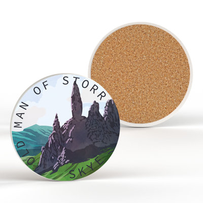 Ceramic Round 1 Piece Coaster