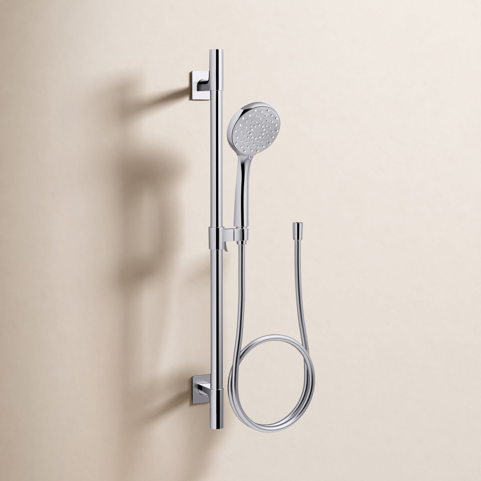 Awaken B110 Multifunction Slide Bar Shower Head, Polished Chrome