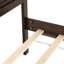 Lit de style traditionnel avec tête et pied de lit, USB, lit en bois de pin avec cadre de lit renforcé