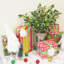 Feuilles de houx artificielles, baies, arbuste de Noël pour décorations de Noël