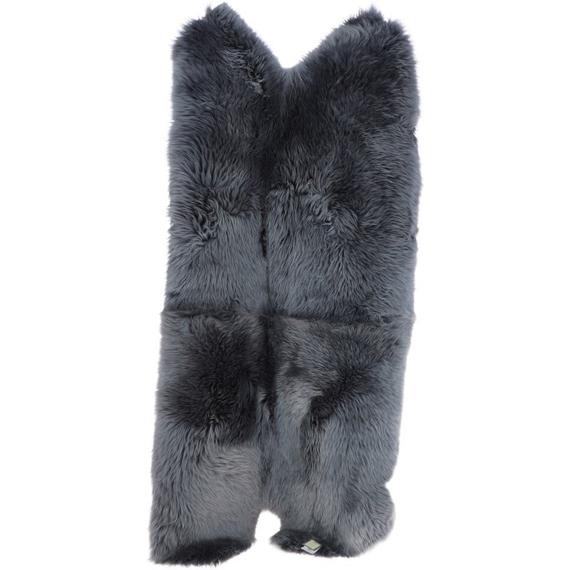 Quad Australian Sheepskin Rug Grey