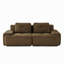 Canapé modulaire en L de 82 po pour salon modulaire en tissu velours côtelé de 82 po avec assise profonde, passepoil perlé, conception capitonnée, sans assemblage, conception antidérapante-1007852142