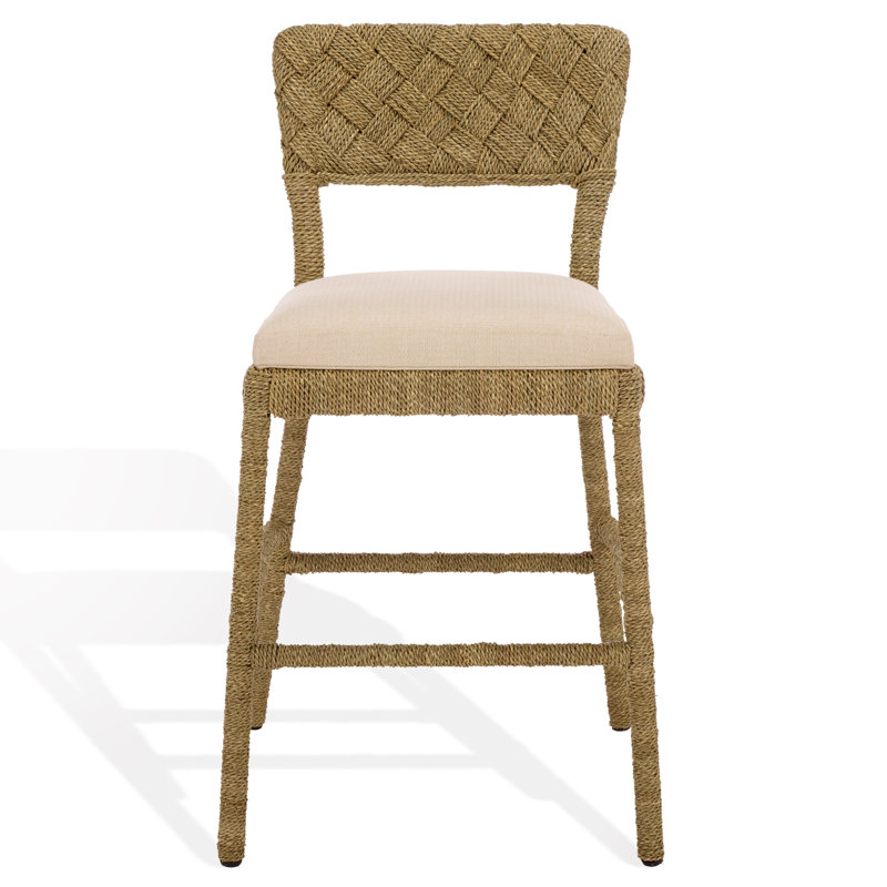 Rosemarie Seagrass Counter Stool