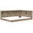 Karnova Platform Bed with Bookcase-597738484-597738487