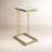 Brigitte Marble Top Frame End Table