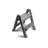2 Step Plastic Step Stool with 300 lb. Load Capacity