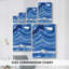 Toile tendue bleue «Wiggles» - prêt à accrocher-108948789