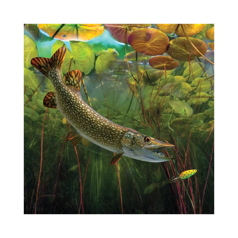 Sneak Attack! 1 Piece Wrapped Canvas Painting, 30.48 cm H x 30.48 cm W