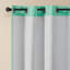Paire de rideaux obscurcissant avec œillets Chevron-440032815-440032808