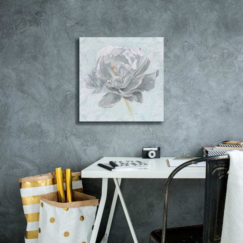 Art mural sur toile Epic Graffiti «Sublime Peony 2» par Wellington Studio, H 18 po x l 18 po x P 0,75 po